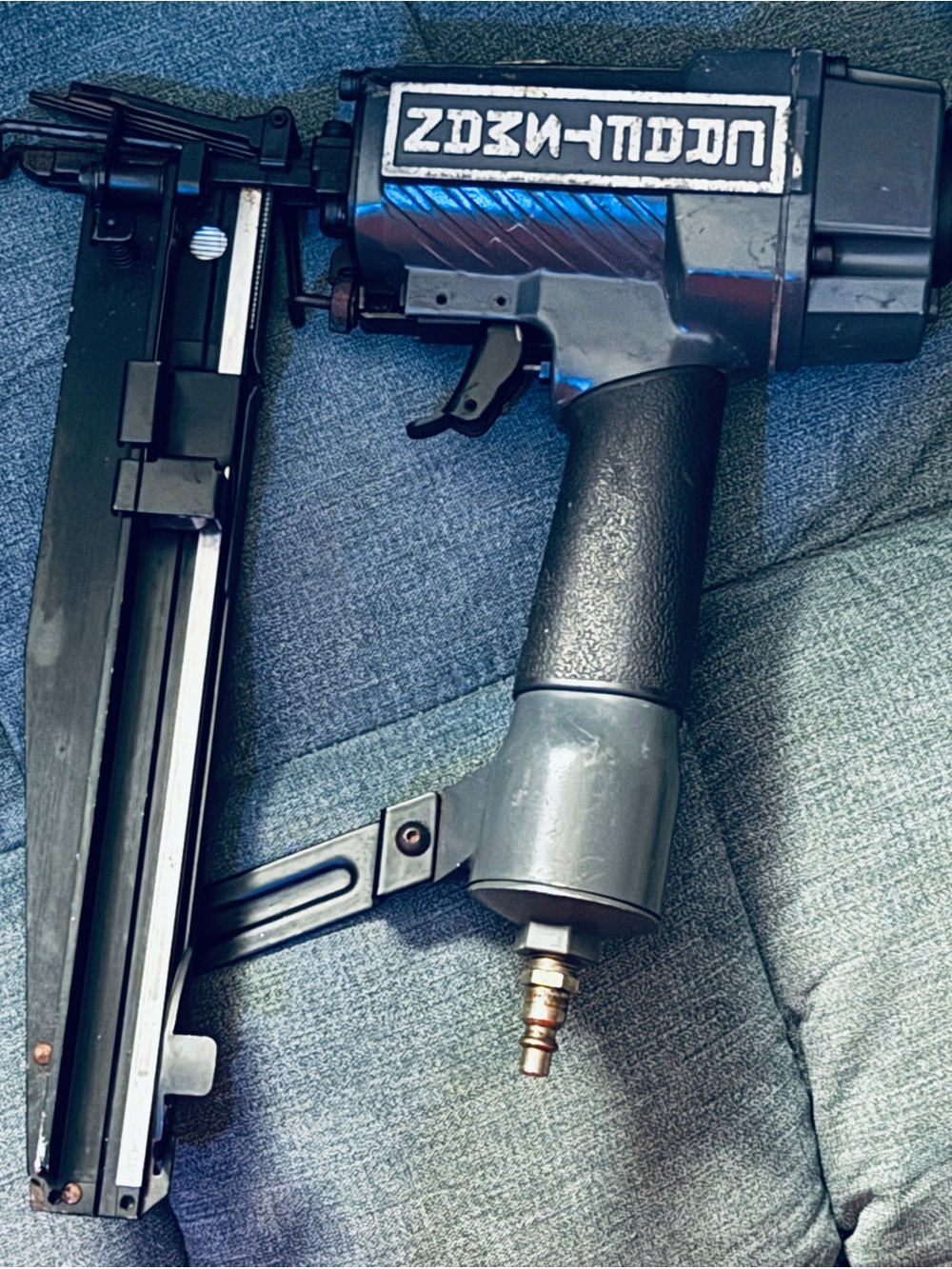 Craftsman Blue and Black Pneumatic Nail Gun
